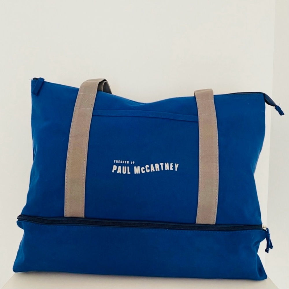 Paul McCartney Freshen Up Blue Tote